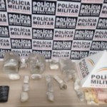 Drogas apreendidas pela Policia Militar